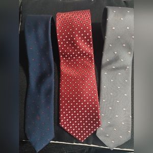 Lot of 3 ties Dior‎ / Stafford / Austin Manor